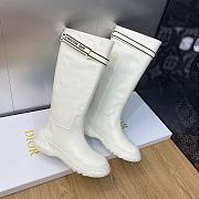 Bagsaaa Dior Over Knee White Boots - 3