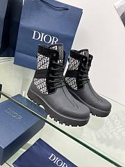 Bagsaaa Dior Garden Lace-Up Boot Blue - 1