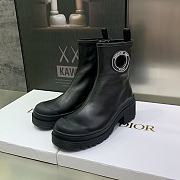Bagsaaa Dior Symbol Ankle Boot Supple Calfskin - 3