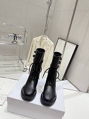 	 Bagsaaa Dior D-Trap Ankle Boot Black Calfskin and Shearling - 4