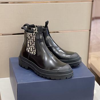 Bagsaaa Dior Chelsea Leather Boots