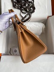	 Bagsaaa Hermes Birkin 25 Epsom Leather Brown - 5