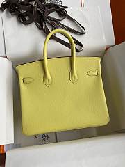 	 Bagsaaa Hermes Birkin 25 Epsom Leather Yellow - 4
