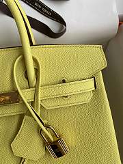 	 Bagsaaa Hermes Birkin 25 Epsom Leather Yellow - 2