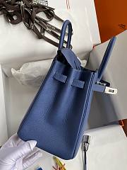 	 Bagsaaa Hermes Birkin 25 Epsom Leather Blue - 3