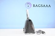 Bagsaaa Balenciaga Hourglass Silver Metallic - 4