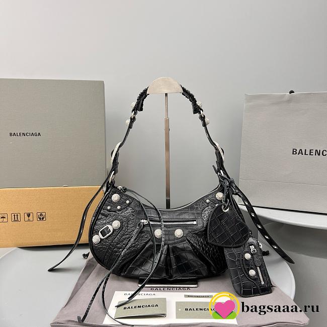 Bagsaaa Balenciaga Le Cagole large bag black - 33x16x8cm - 1