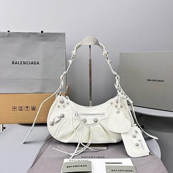 Bagsaaa Balenciaga Le Cagole large bag white - 33x16x8cm