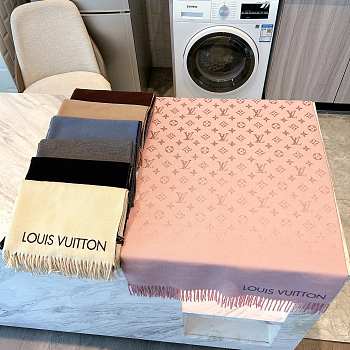 Bagsaaa Louis Vuitton Monogram Scarf 7 colors 180x65cm