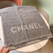 Bagsaaa Chanel Grey Scarf 45*185cm - 6
