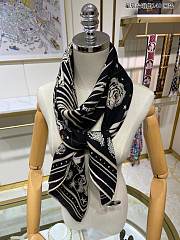 	 Bagsaaa Hermes Chorus Stellarum bandana 55 Black 140cm*140cm - 1