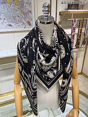 	 Bagsaaa Hermes Chorus Stellarum bandana 55 Black 140cm*140cm - 6