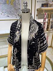 	 Bagsaaa Hermes Chorus Stellarum bandana 55 Black 140cm*140cm - 4