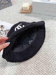 Bagsaaa Chanel Winter Fur Bucket Hat Black - 6