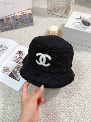 Bagsaaa Chanel Winter Fur Bucket Hat Black - 5