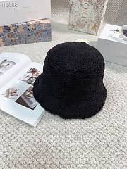 Bagsaaa Chanel Winter Fur Bucket Hat Black - 4