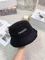 Bagsaaa Chanel Winter Fur Bucket Hat Black - 3