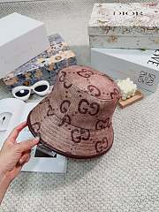 Bagsaaa Gucci GG Bucket Hat Burgundy - 4