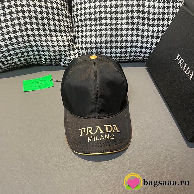 Bagsaaa Prada Cap Black - 1