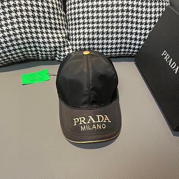 Bagsaaa Prada Cap Black