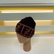 Bagsaaa Fendi Beanie Black wool hat - 1
