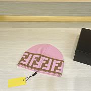 	 Bagsaaa Fendi Beanie Pink wool hat - 3