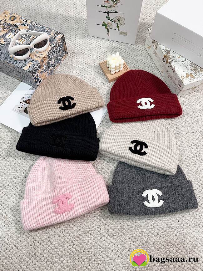 	 Bagsaaa Chanel Beanie wool hat - 1