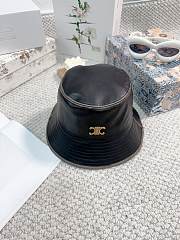 Bagsaaa Celine Leather Bucket Hat - 3