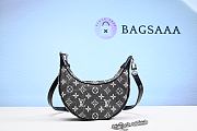 Bagsaaa Louis Vuitton Loop bag black denim 23cm - 1