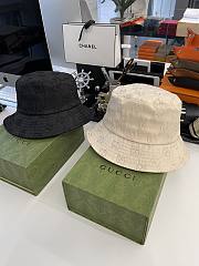 Bagsaaa GG canvas bucket hat - 1