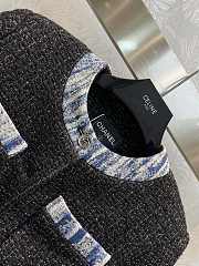 Bagsaaa Chanel Tweed Black Jacket 4 pockets - 4
