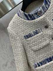 Bagsaaa Chanel Tweed White Jacket - 5