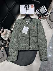 Bagsaaa Chanel Tweed Jacket Black Line - 1