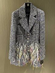 Bagsaaa Chanel Tweed Grey Dress  - 2