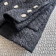 Bagsaaa Chanel Tweed All Black Jacket  - 2