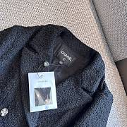 Bagsaaa Chanel Tweed All Black Jacket  - 3