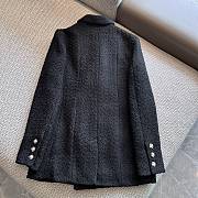 Bagsaaa Chanel Tweed All Black Jacket  - 4