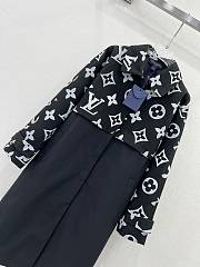 Bagsaaa Louis Vuitton Oversized Monogram Accent Coat   - 6