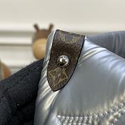 Bagsaaa Louis Vuitton Pillow Onthego MM Silver metallic nylon - 6