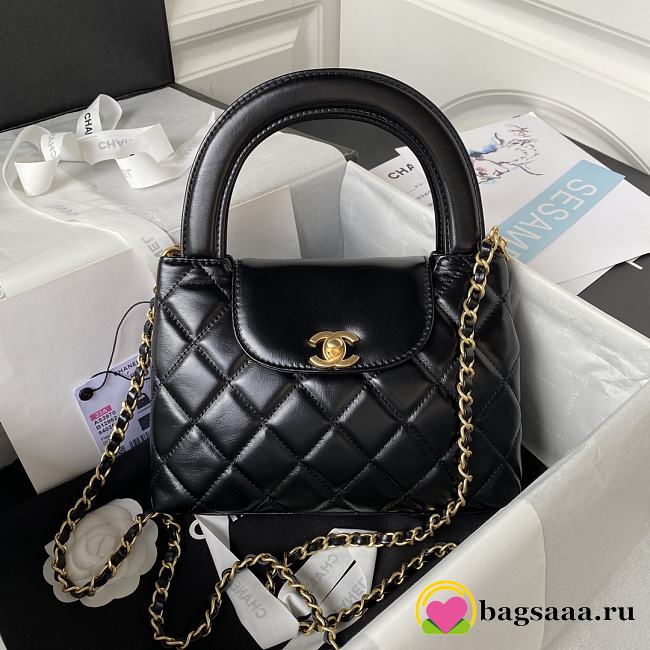 	 Bagsaaa Chanel Top Handle Black bag 22cm - 1
