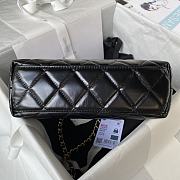 	 Bagsaaa Chanel Top Handle Black bag 22cm - 5