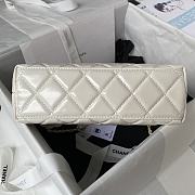 	 Bagsaaa Chanel Top Handle White bag 22cm - 3