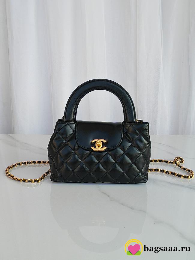 	 Bagsaaa Chanel Top Handle Black bag 13X19X7cm - 1