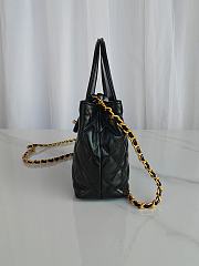 	 Bagsaaa Chanel Top Handle Black bag 13X19X7cm - 4