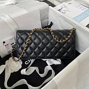 Bagsaaa Chanel Chain Long Black Bag - 13×17.5×4cm - 5