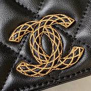 Bagsaaa Chanel Chain Long Black Bag - 13×17.5×4cm - 2