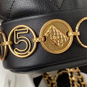 Bagsaaa Chanel small Backpack Calfskin & Gold-Tone Metal Black  - 6