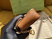 Bagsaaa Gucci GG Marmont Super Mini Brown Bag - 16.5*10.2*5.1cm - 4
