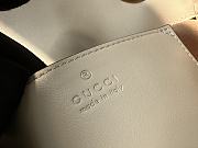 	 Bagsaaa Gucci GG Marmont Mini Shoulder White Bag - 18/15/8cm - 3