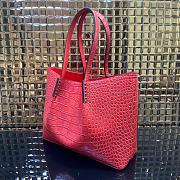 Bagsaaa Christian Louboutin Cabata Tote bag - Croc leather - Red - 4